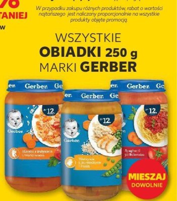 Obiadki 250 g wszystkie rodzaje promocja w Kaufland