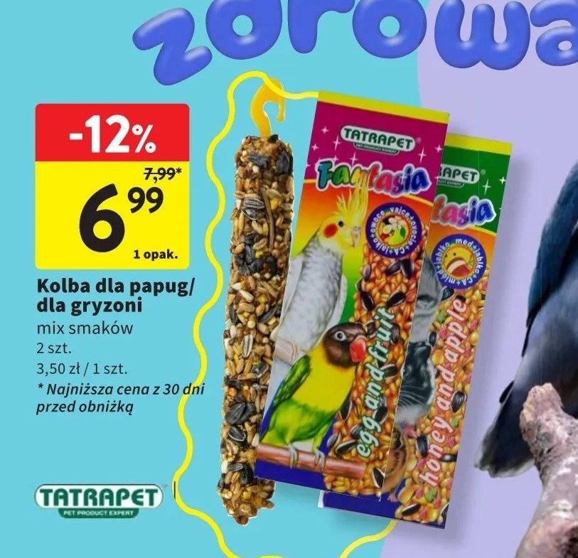 Kolba dla papug Tatrapet promocja