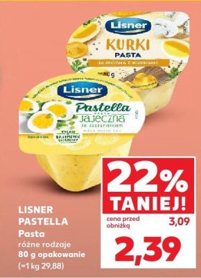 Pasta Pastella różne rodzaje promocja w Kaufland