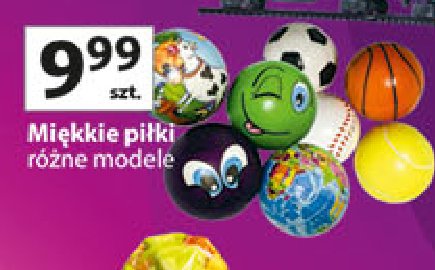 Piłka miękka promocja w Auchan