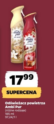 Odświeżacz powietrza Ambi Pur promocja w Netto