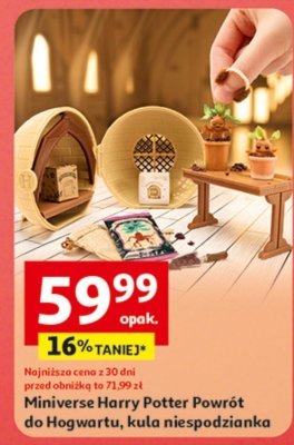 Miniverse Harry Potter Powrót do Hogwartu, kula niespodzianka promocja w Auchan