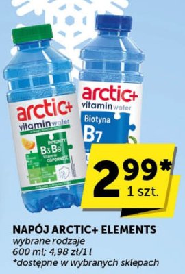 Napój Arctic+ Elements wybrane rodzaje promocja w Euro Sklep