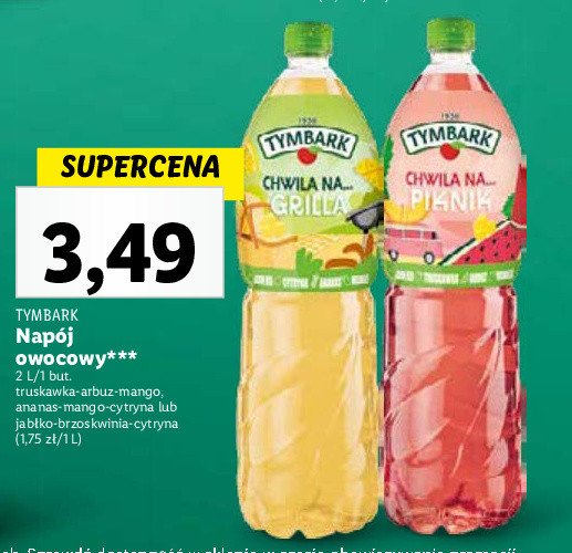 Nap贸j ananas mango cytryna Tymbark 1936 promocja