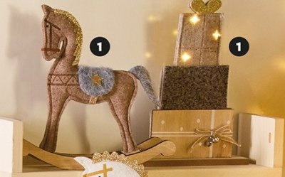 Dekoracja z filcu  promocja w Biedronka