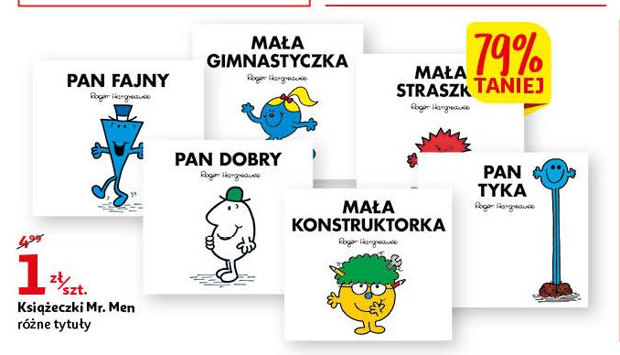 Roger hargreaves "mała konstruktorka" promocja