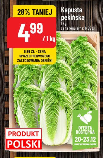 Kapusta pekińska polska promocja