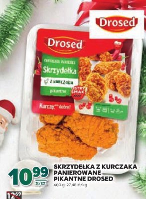 Skrzydełka z kurczaka panierowane pikantne Drosed promocja w Stokrotka