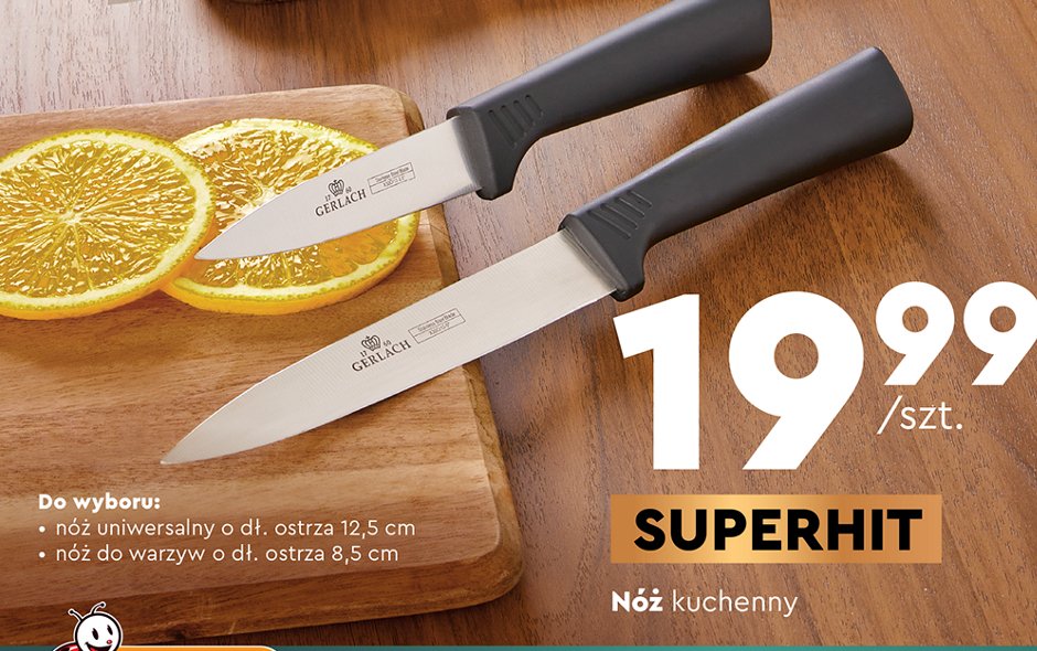 Nóż do warzyw 8.5 cm Gerlach promocja