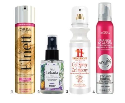 Żel HEGRON Extra Strong żel w sprayu do stylizacji włosów promocja w Hebe