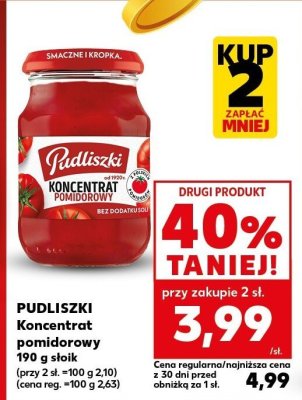 Koncentrat pomidorowy 190 g  promocja w Kaufland