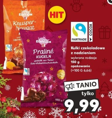 Kulki czekoladowe z nadzieniem K-classic promocja