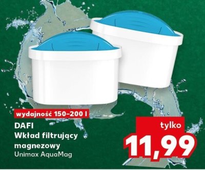 Wkład filtrujący magnezowy Unimax AquaMag  promocja w Kaufland