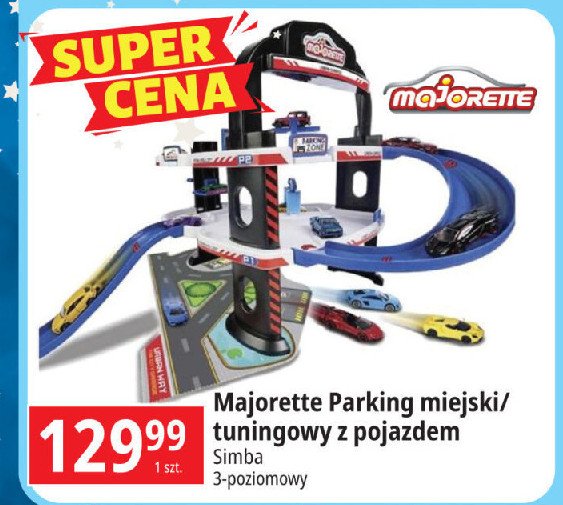 Parking miejski 3-poziomowy Majorette promocja w Leclerc