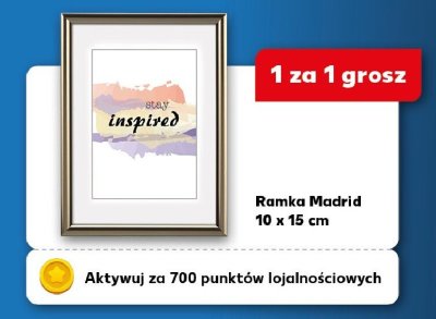 Ramka Madrid 10x15 cm Kaufland promocja w Kaufland