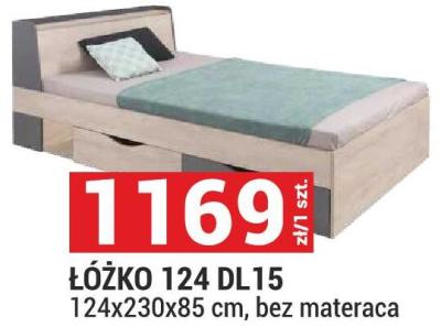Łóżko 124 DL15 promocja w Merkury Market