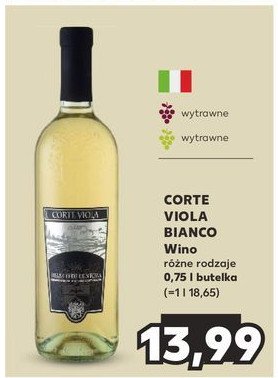 Wino CORTE VIOLA FRAGOLINO ROSSO promocja