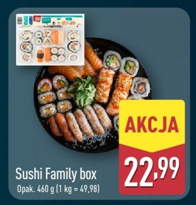 Sushi Family box promocja w Aldi