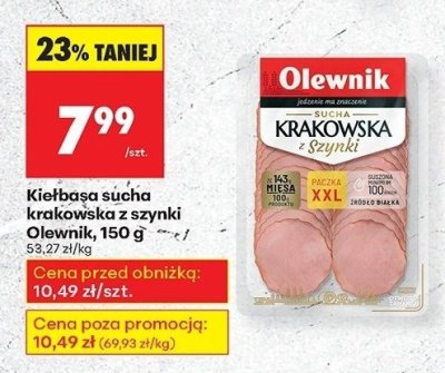 Kie艂basa promocja w Biedronka
