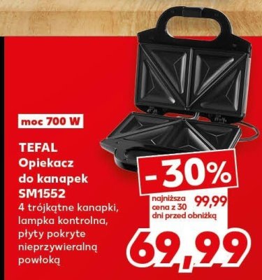 Opiekacz do kanapek SM1552 promocja w Kaufland