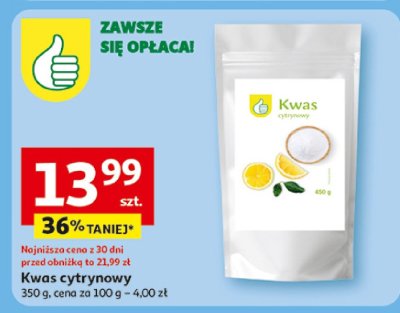 Kwas cytrynowy promocja w Auchan
