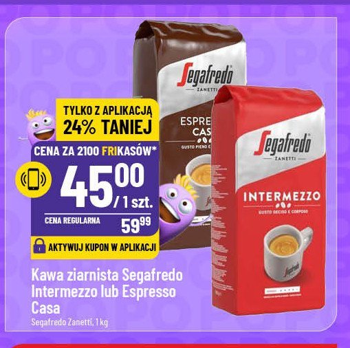 Kawa Segafredo espresso casa promocja