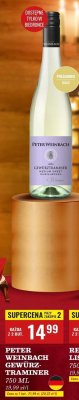 Wino Peter Weinbach Gewürztraminer promocja w Biedronka