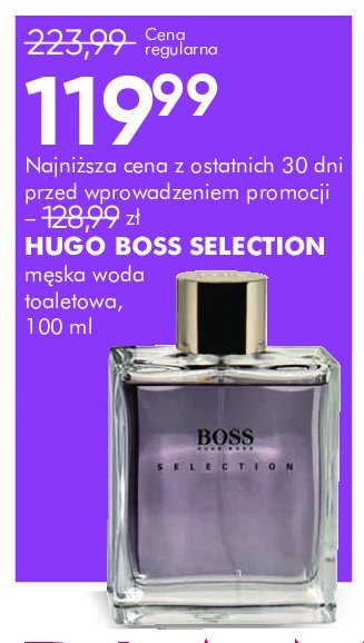 Woda toaletowa Hugo boss selection Boss by hugo boss promocja w Super-Pharm