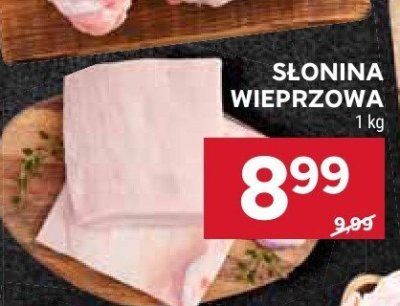 Słonina wieprzowa promocja w Stokrotka