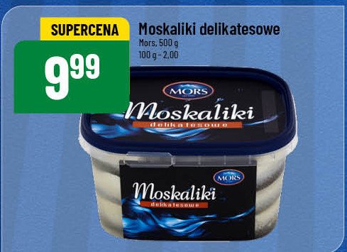 Moskaliki delikatesowe Mors ryby promocja