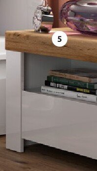 Szafka nocna KOM1S/A promocja w Black Red White