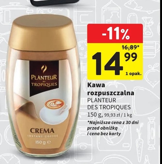 Kawa Planteur des tropiques crema promocja