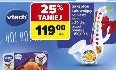 Saksofon śpiewający VTech promocja w Carrefour