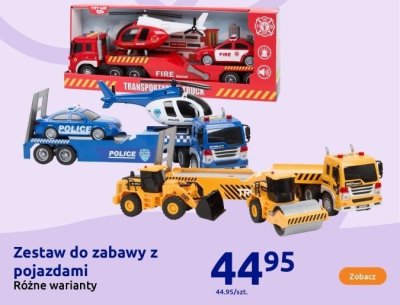 Zestaw do zabawy z pojazdami Różne warianty promocja w Action