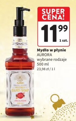 Mydło w płynie AURORA promocja w Intermarche