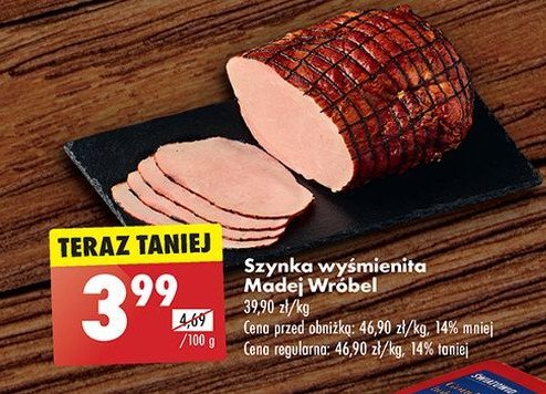 Szynka wyśmienita Madej & wróbel promocja