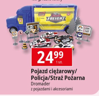 Samochód straż pożarna Dromader promocja