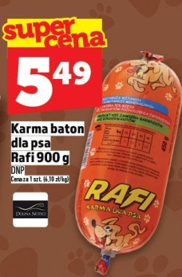 Karma baton dla psa Rafi 900 g promocja w TOPAZ