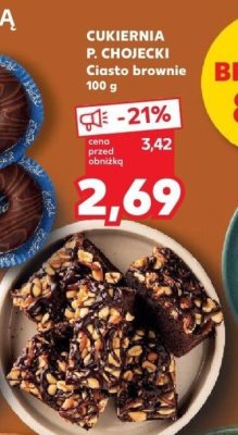 Cukiernia P. CHOJECKI Ciasto brownie promocja w Kaufland
