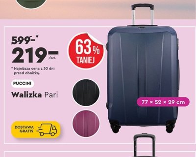 Walizka promocja w Biedronka