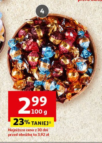 Cukierki czekoladowe inspiracje Pszczółka promocja w Auchan