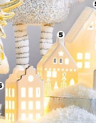 Domek ceramiczny LED promocja w Netto