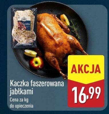 Kaczka faszerowana jabłkami promocja w Aldi
