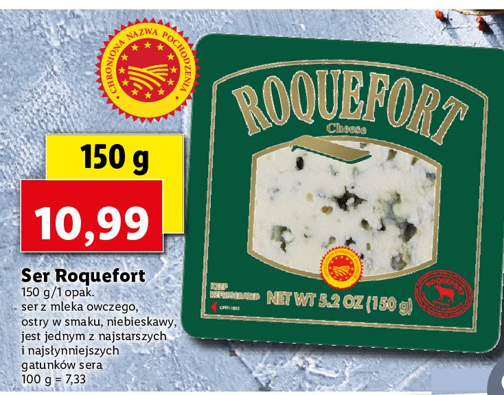 Ser dojrzewający Roquefort promocja
