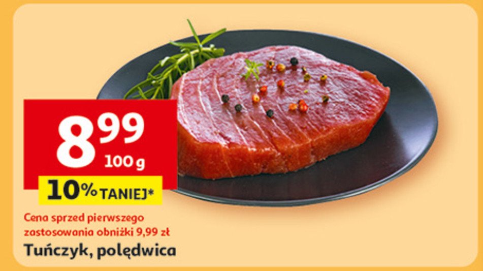 Tuńczyk polędwica promocja