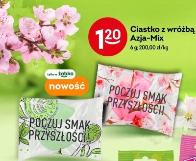 Ciastko z wróżbą Azja-Mix promocja w Żabka