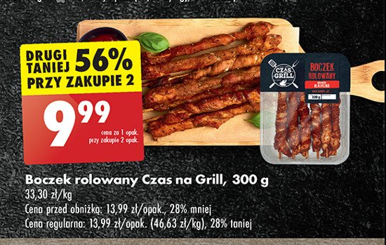 Boczek rolowany na grilla Czas na grill promocja