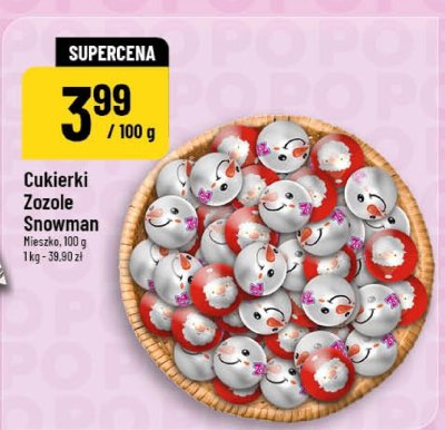 Cukierki Zozole Snowman Mieszko promocja w POLOmarket