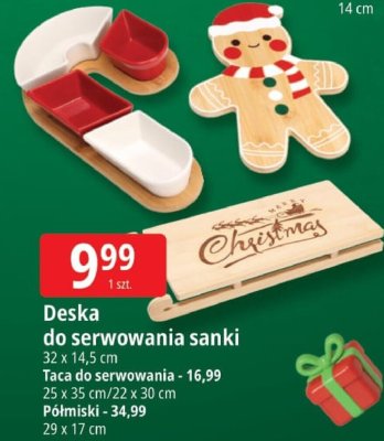 Deska do serwowania sanki promocja w Leclerc
