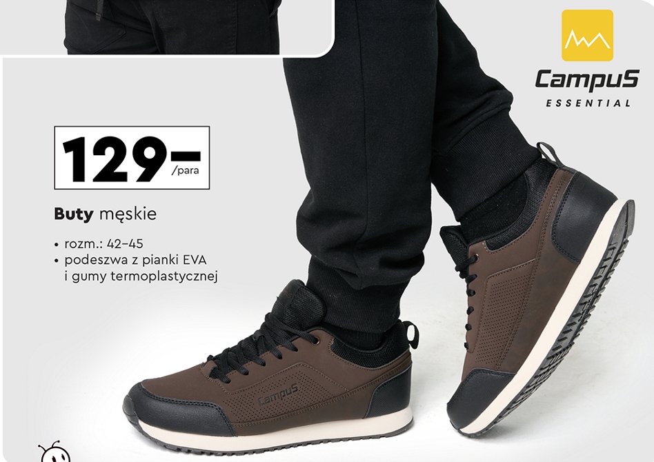 Buty męskie 42-45 CAMPUS promocja